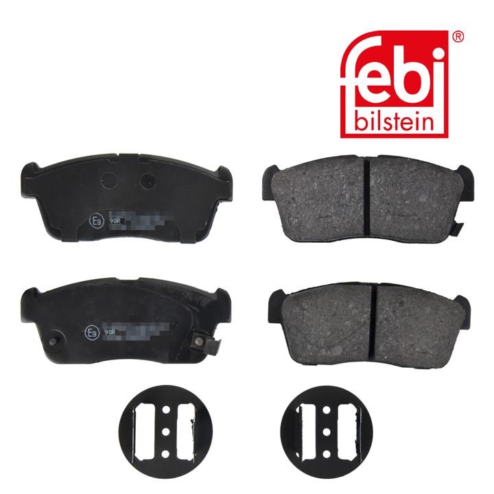 Brake pad set febi 16662