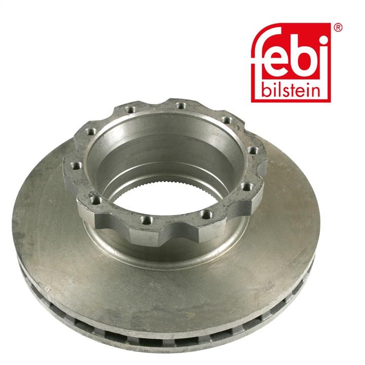 Rear vented brake disc febi 10932