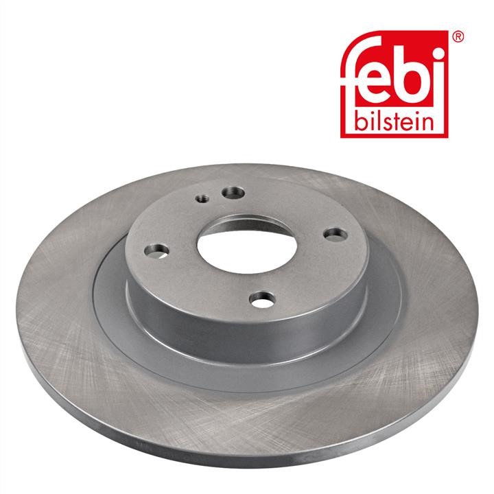 Rear solid brake disc febi 23443