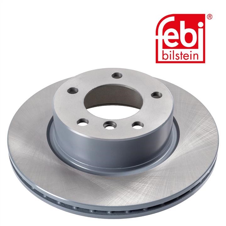 Front vented brake disc febi 23536