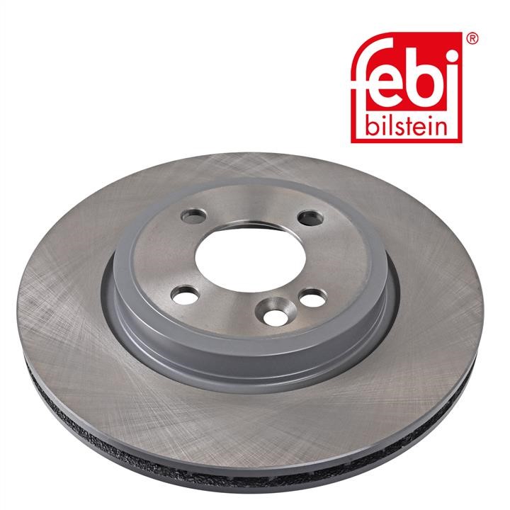 Front vented brake disc febi 23115