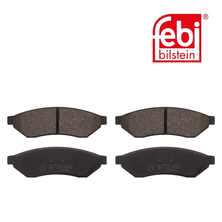 Brake pad set febi 16722