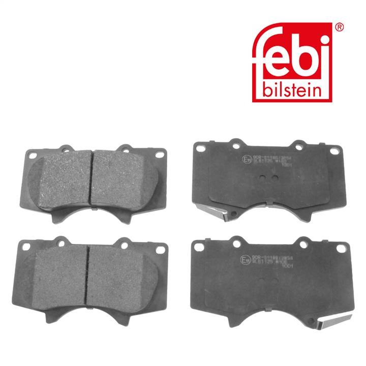 Brake pad set febi 16726
