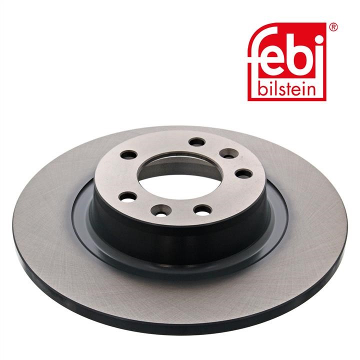Rear solid brake disc febi 44099
