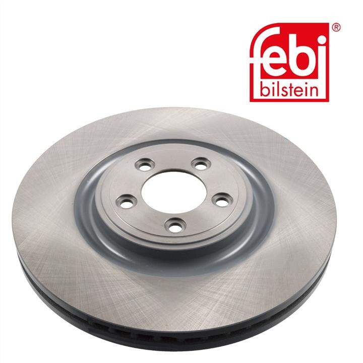 Front vented brake disc febi 44134