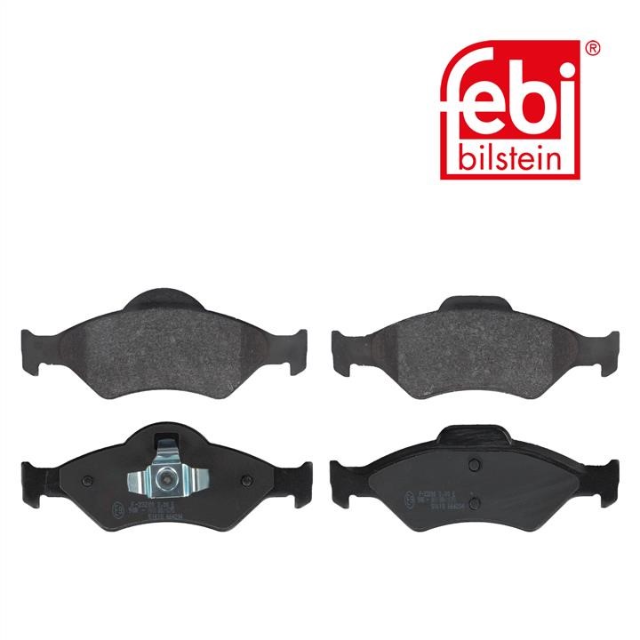 Brake pad set febi 16400