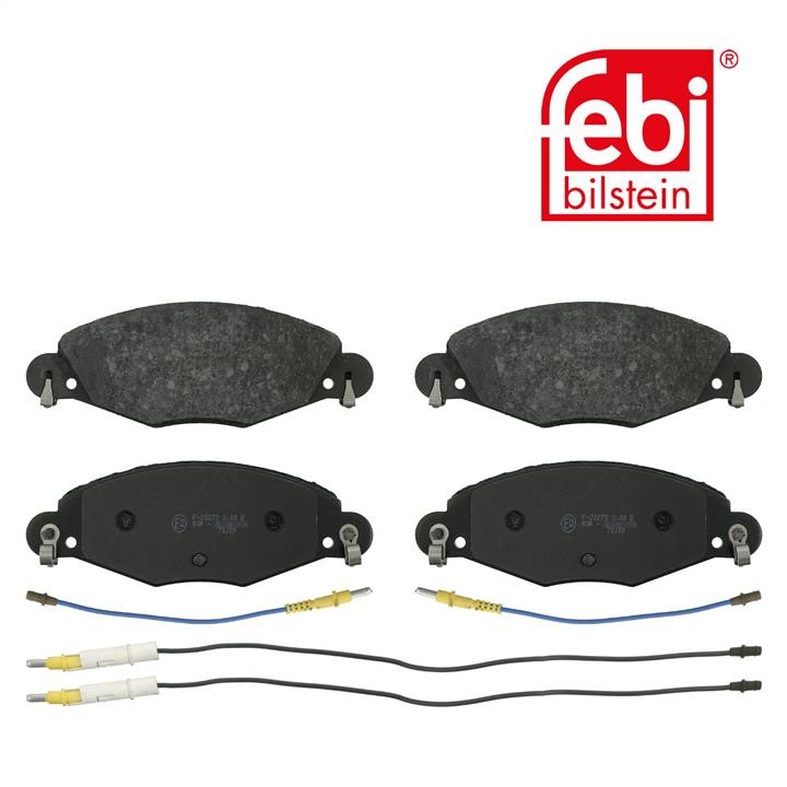 Brake pad set febi 16419