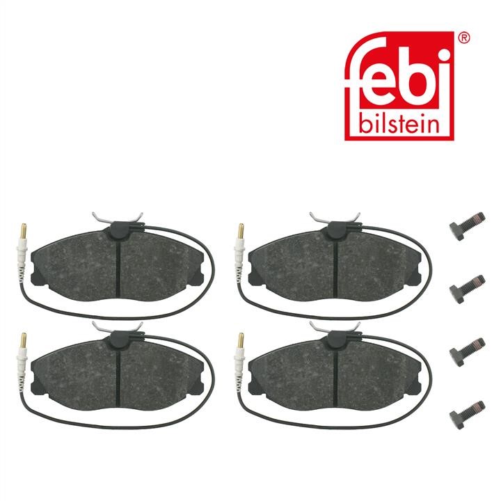 Brake pad set febi 16257