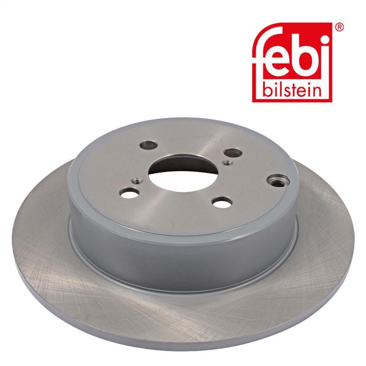 Rear solid brake disc febi 26063