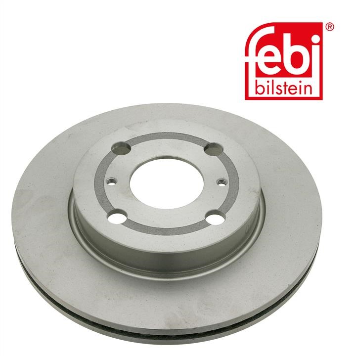 Front vented brake disc febi 26068