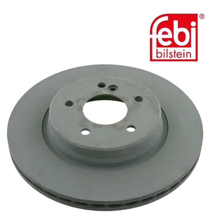 Rear vented brake disc febi 23212