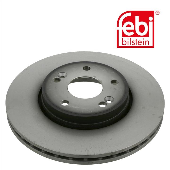 Front vented brake disc febi 23332