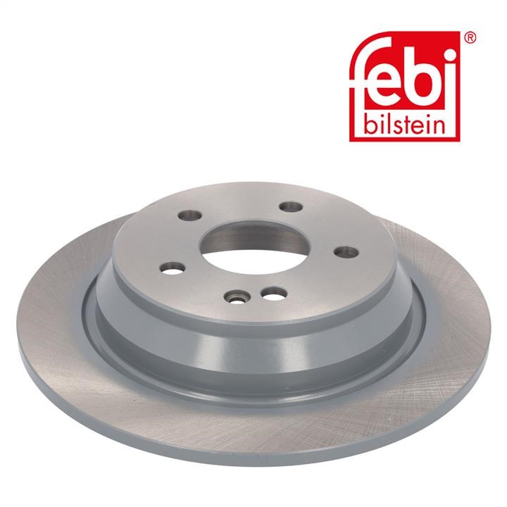 Rear solid brake disc febi 24077