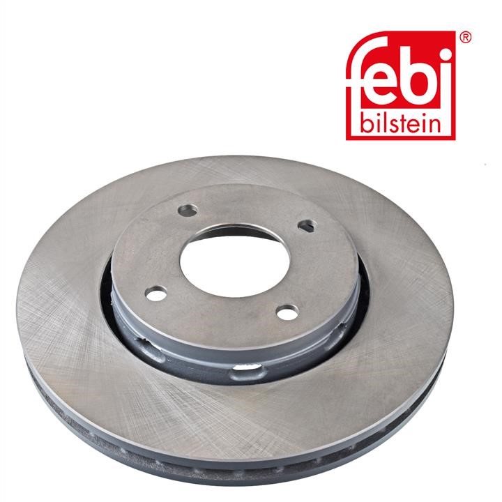 Front vented brake disc febi 44120