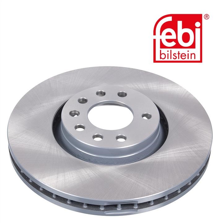Front vented brake disc febi 44130