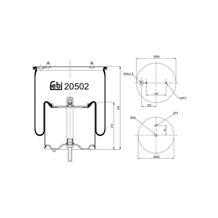 Buy febi 20502 at a low price in United Arab Emirates!