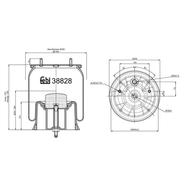 Buy febi 38828 at a low price in United Arab Emirates!