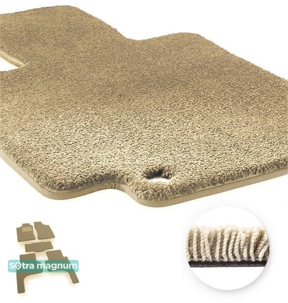 Sotra 00333-MG20-BEIGE The carpets of the Sotra interior are two-layer Magnum beige for Toyota Land Cruiser Prado (J90) (5-door) 1996-2002, set 00333MG20BEIGE