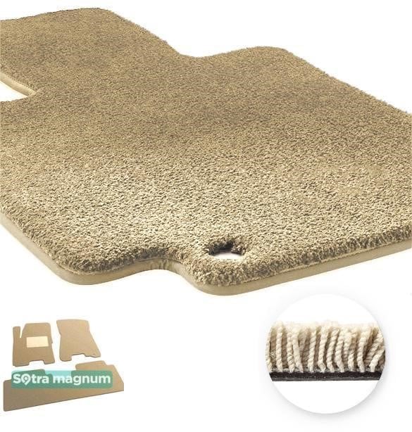Sotra 01274-MG20-BEIGE The carpets of the Sotra interior are two-layer Magnum beige for Kia Sportage (mkII) 2004-2010, set 01274MG20BEIGE