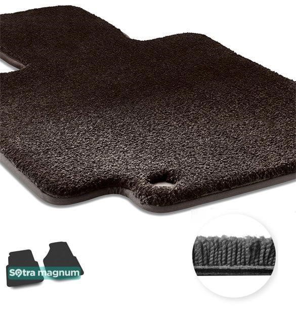 Sotra 01538-MG15-BLACK The carpets of the Sotra interior are two-layer Magnum black for Land Rover Defender (mkI) (1 row) 1983-2016, set 01538MG15BLACK