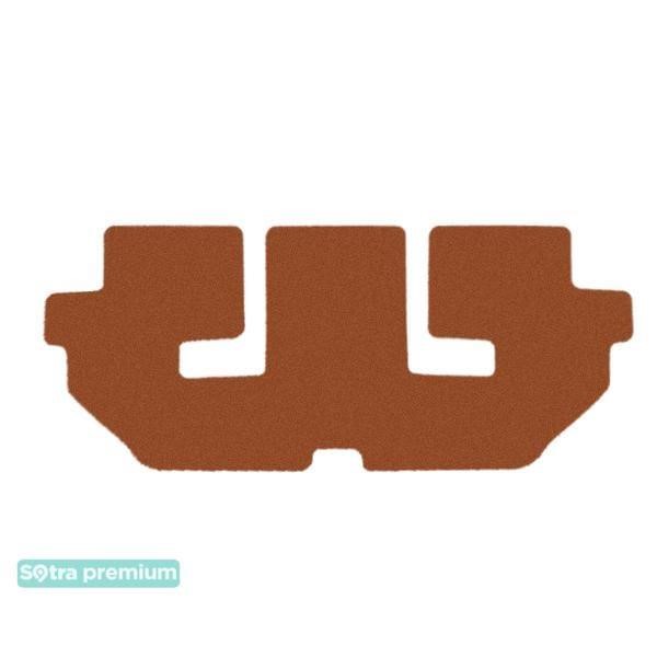 Sotra 02106-CH-TERRA Sotra interior mat, two-layer Premium terracotta for Land Rover Discovery (mkIII-mkIV) (3rd row) 2004-2016 02106CHTERRA