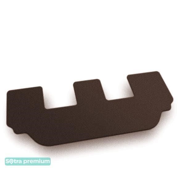 Sotra 02616-CH-CHOCO Sotra interior mat, two-layer Premium brown for Toyota Corolla Verso (mkIII) (3 row) 2004-2009 02616CHCHOCO