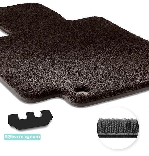 Sotra 02616-MG15-BLACK Sotra interior mat, two-layer Magnum black for Toyota Corolla Verso (mkIII) (3 row) 2004-2009 02616MG15BLACK