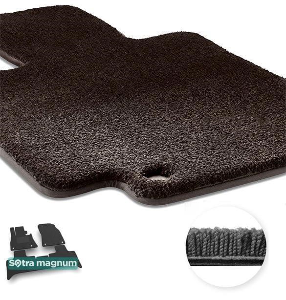 Sotra 02186-MG15-BLACK The carpets of the Sotra interior are two-layer Magnum black for BMW X5 (E53) 1999-2006, set 02186MG15BLACK