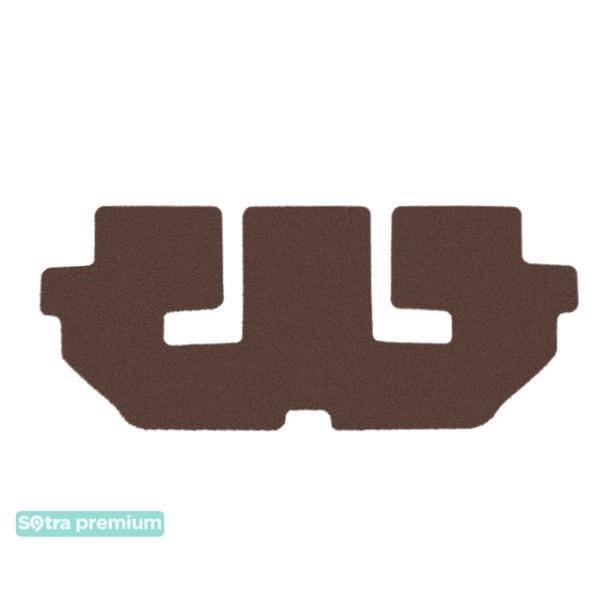 Sotra 02106-CH-CHOCO Sotra interior mat, two-layer Premium brown for Land Rover Discovery (mkIII-mkIV) (3rd row) 2004-2016 02106CHCHOCO