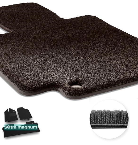 Sotra 05460-MG15-BLACK The carpets of the Sotra interior are two-layer Magnum black for Honda Pilot (mkIII) 2016-, set 05460MG15BLACK