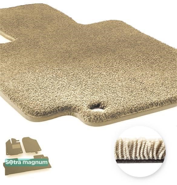 Sotra 05460-MG20-BEIGE The carpets of the Sotra interior are two-layer Magnum beige for Honda Pilot (mkIII) 2016-, set 05460MG20BEIGE