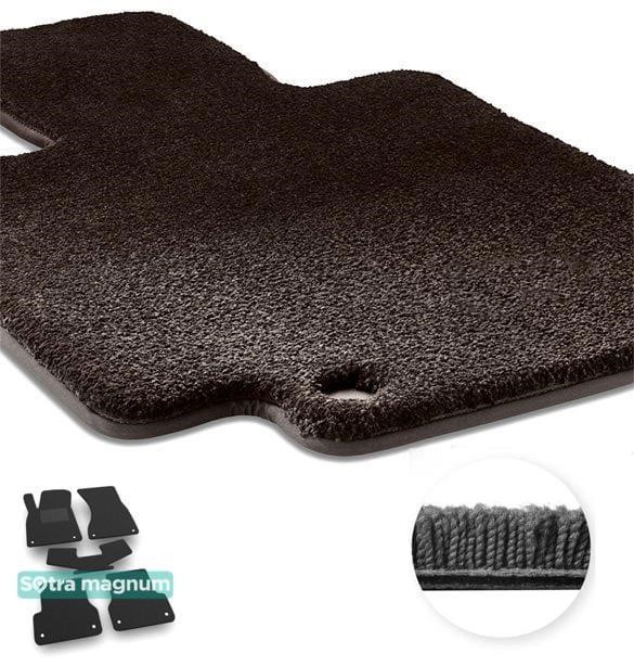 Sotra 05462-MG15-BLACK The carpets of the Sotra interior are two-layer Magnum black for Audi A7/S7/RS7 (mkI) 2010-2018, set 05462MG15BLACK