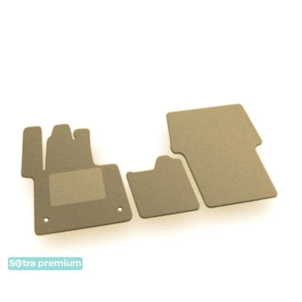 Sotra 05469-CH-BEIGE Sotra interior mat, two-layer Premium beige for Citroen Jumpy (mkIII) (1 row) 2016- 05469CHBEIGE