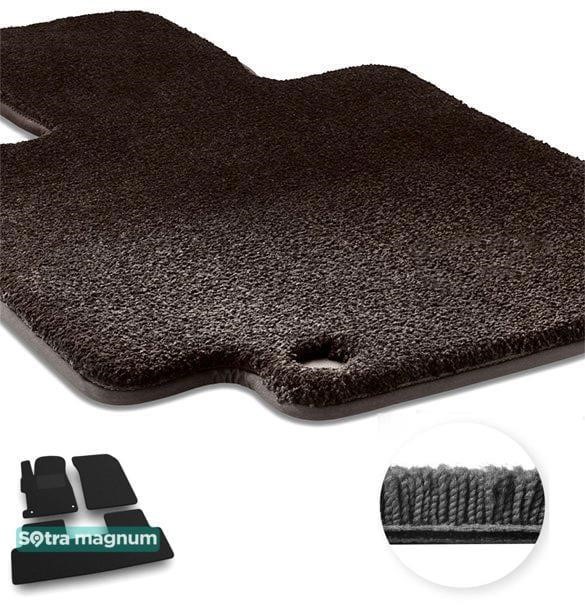 Sotra 05477-MG15-BLACK The carpets of the Sotra interior are two-layer Magnum black for Honda Civic (mkIX)(FB) 2011-2015, set 05477MG15BLACK