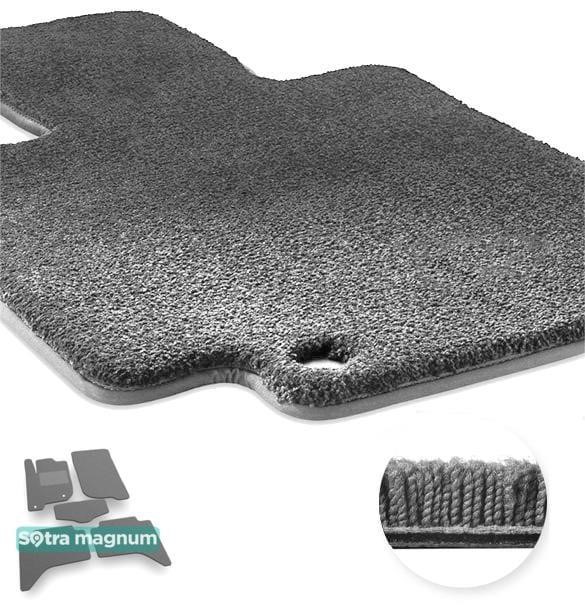 Sotra 05503-MG20-GREY The carpets of the Sotra interior are two-layer Magnum gray for Mitsubishi L200 (mkIV) (mounts at different levels) 2005-2015, set 05503MG20GREY
