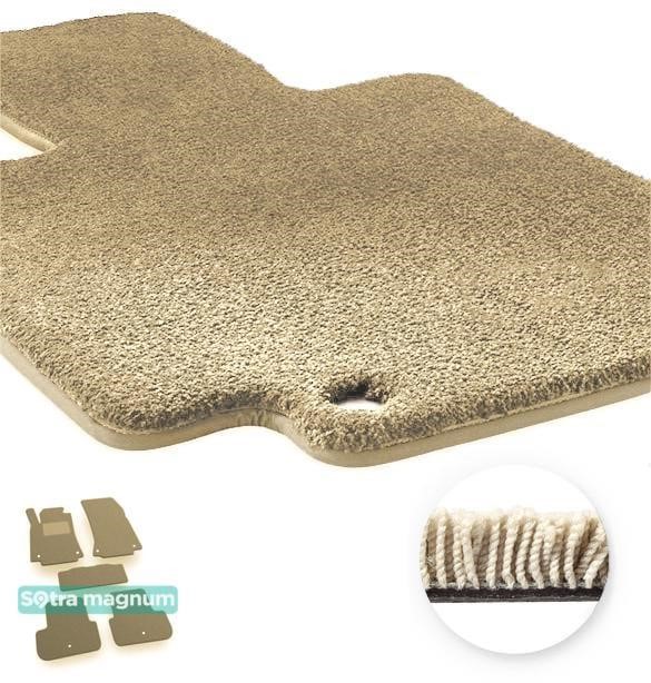 Sotra 05546-MG20-BEIGE The carpets of the Sotra interior are two-layer Magnum beige for Infiniti Q30 / QX30 (mkI) 2015-2019, set 05546MG20BEIGE