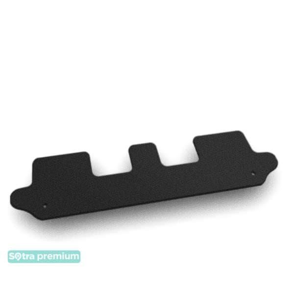 Sotra 05689-CH-BLACK Sotra interior mat, two-layer Premium black for Volvo XC90 (mkI) (3 row) 2002-2014 05689CHBLACK