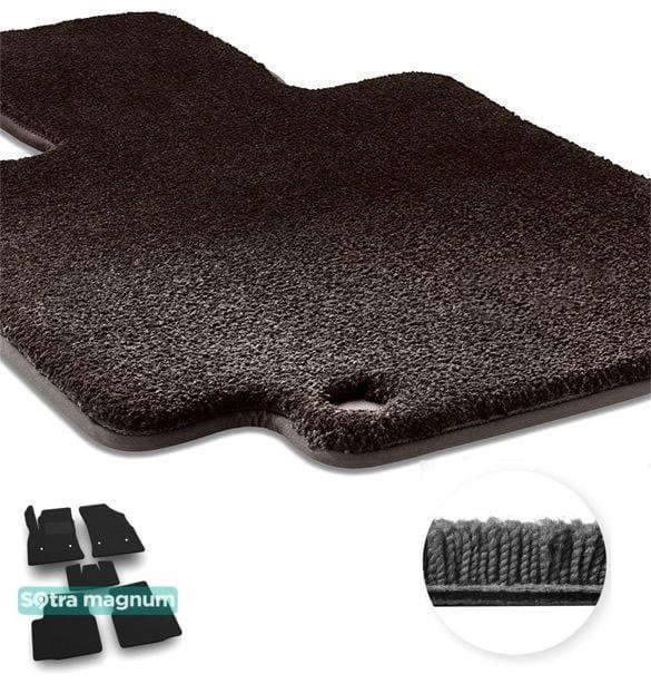 Sotra 05576-MG15-BLACK The carpets of the Sotra interior are two-layer Magnum black for Chevrolet Cruze (mkII) 2016-, set 05576MG15BLACK