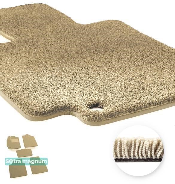 Sotra 05619-MG20-BEIGE The carpets of the Sotra interior are two-layer Magnum beige for Toyota Camry (mkVII)(XV55) 2014-2017 (USA), set 05619MG20BEIGE