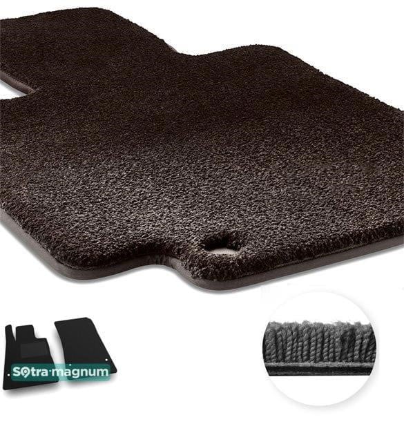 Sotra 05590-MG15-BLACK The carpets of the Sotra interior are two-layer Magnum black for Mercedes-Benz SLC-Class / SLK-Class (R172) 2011-2020, set 05590MG15BLACK