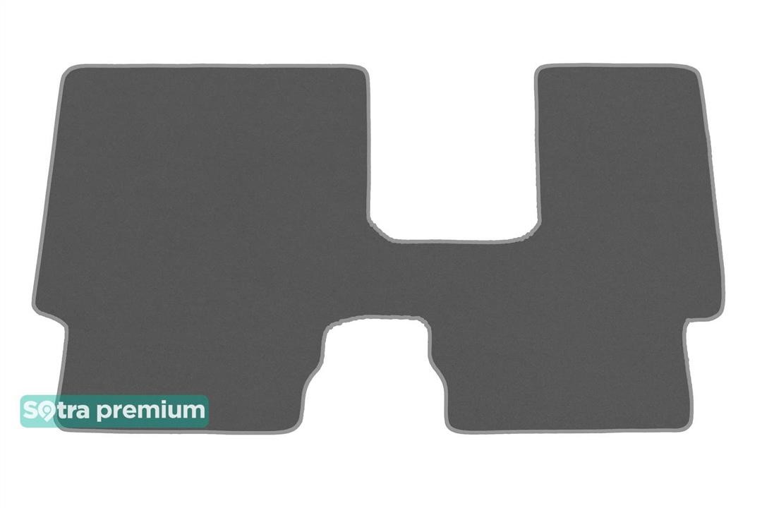 Sotra 05592-CH-GREY Sotra interior mat, two-layer Premium gray for Mitsubishi Outlander (mkIII) (3 row) 2012-2021 05592CHGREY