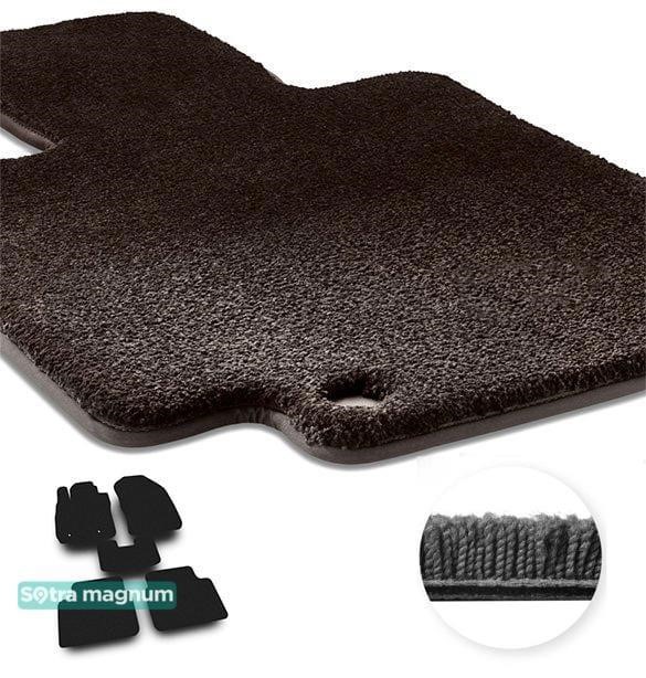 Sotra 05647-MG15-BLACK The carpets of the Sotra interior are two-layer Magnum black for Ford Fiesta (mkVII) 2009-2018 (USA), set 05647MG15BLACK