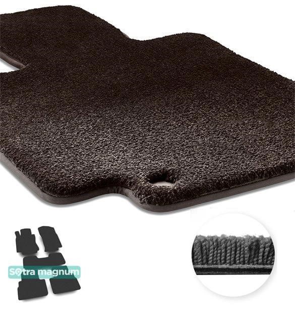 Sotra 05655-MG15-BLACK The carpets of the Sotra interior are two-layer Magnum black for Infiniti Q60 (coupe and convertible)(mkI) 2013-2015, set 05655MG15BLACK
