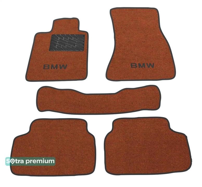 Sotra 06313-CH-TERRA The carpets of the Sotra interior are two-layer Premium terracotta for BMW 6-series (G32)(Gran Turismo) 2017-, set 06313CHTERRA