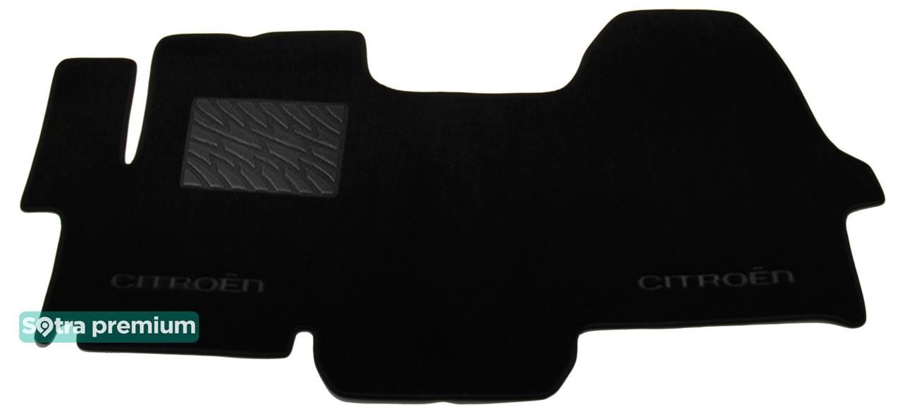 Sotra 06959-CH-GRAPHITE Sotra interior mat, two-layer Premium dark-gray for Citroen Jumper (mkII) 2006- 06959CHGRAPHITE