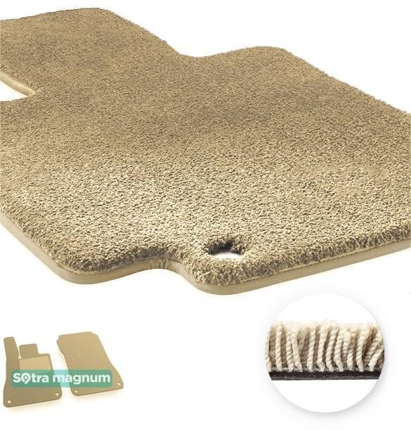 Sotra 07639-MG20-BEIGE The carpets of the Sotra interior are two-layer Magnum beige for Mercedes-Benz SL-Class (R231) 2012-2020, set 07639MG20BEIGE