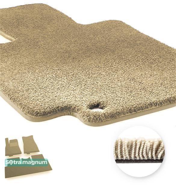 Sotra 07754-MG20-BEIGE The carpets of the Sotra interior are two-layer Magnum beige for Tesla Model 3 (mkI) 2017-, set 07754MG20BEIGE