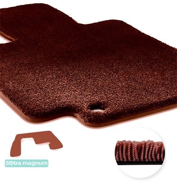 Sotra 07595-MG20-RED Sotra interior mat, two-layer Magnum red for Audi Q7 (mkI) (3rd row) 2006-2014 07595MG20RED