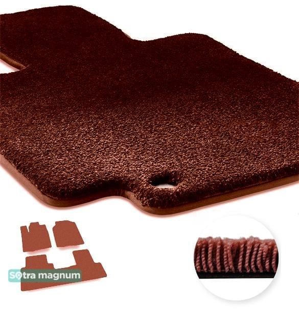 Sotra 07858-MG20-RED The carpets of the Sotra interior are two-layer Magnum red for Acura RDX (mkII) (electronic passenger seat height adjustment) 2016-2018, set 07858MG20RED