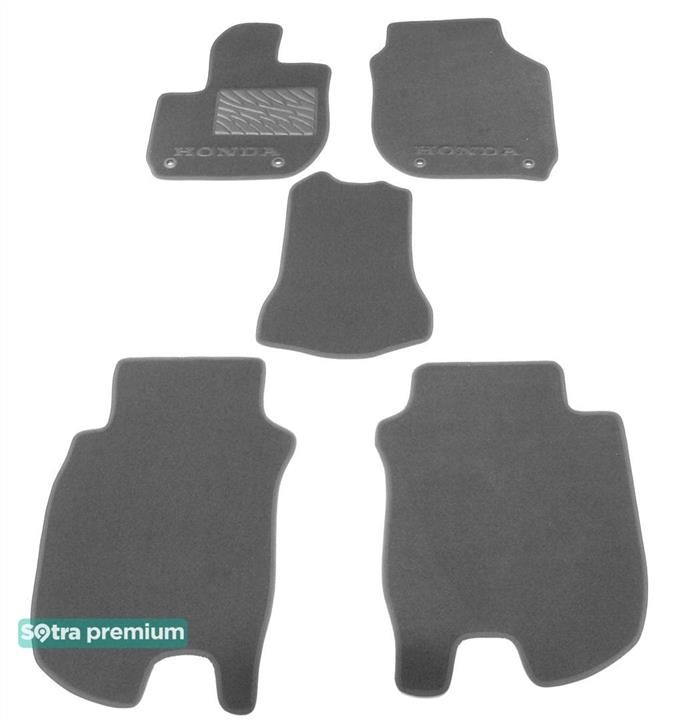 Sotra 07902-CH-GREY Sotra interior mat, two-layer Premium gray for Honda HR-V (mkII) 2013-2022 07902CHGREY